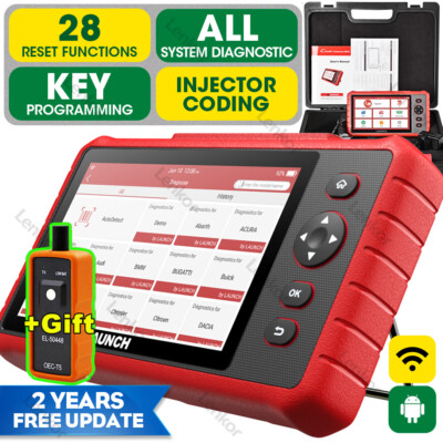LAUNCH CRP909X Full System Diagnostic Scanner IMMO Auto VIN ABS Bleeding TPMS
