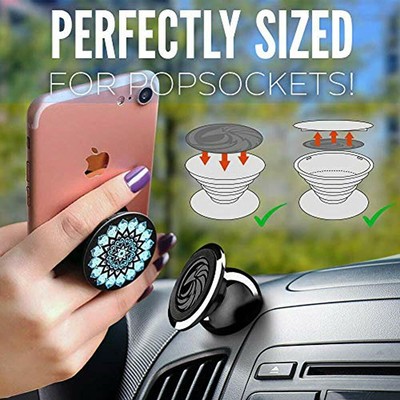 MOA Vehicle Mounts ELEGANT Universal Magnetic Car - For Any Phone, GPS Light 