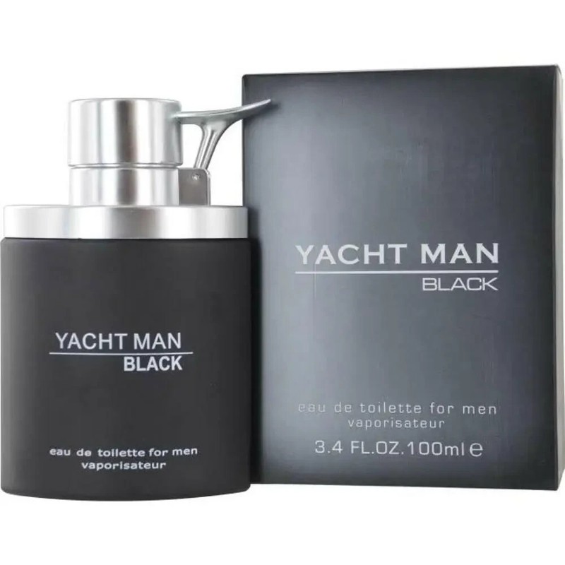YACHT MAN BLACK by Myrurgia 3.3 / 3.4 oz EDT