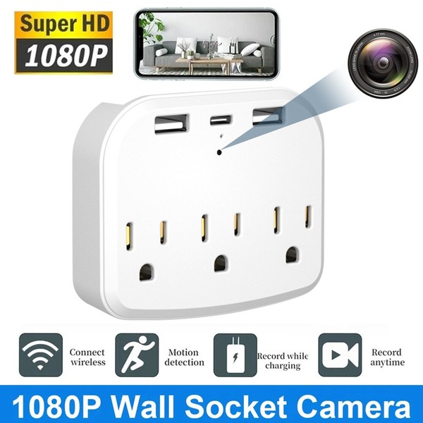 Hidden Camera Wall Charger with Wifi Spy Camera Hidden Cameras Outlet HD 1080 - Image 14