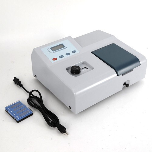 Lab Visible Spectrophotometer Spectrometer Digital 3501020nm