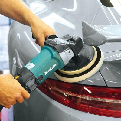 Makita Polisher Detailer 7 Inch Backing Pad Car Automotive Detailing Corded New