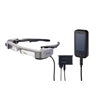 EPSON MOVERIO Smart Glasses Organic EL Panel Monitor Model BT-35E Japan