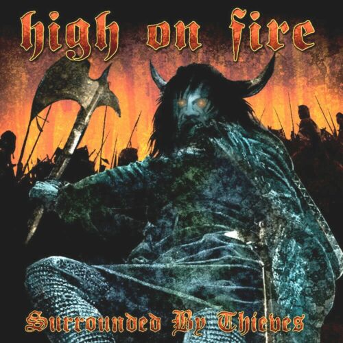 High On Fire Surrounded By Thieves 12x12 Album Cover Replica Poster Print