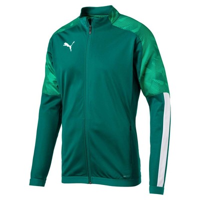 

Puma Cup Training Куртка на молнии с полной молнией Молодежная зеленая повседневная спортивная верхняя одежда для мальчиков 656, Зеленый, Puma Cup Training Full Zip Jacket Youth