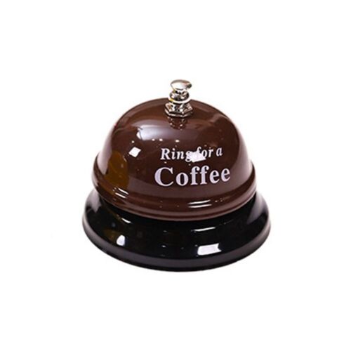 New Desk Call Bell Ring for Service Ring for A Coffee Beer Hug Metal Ringbell