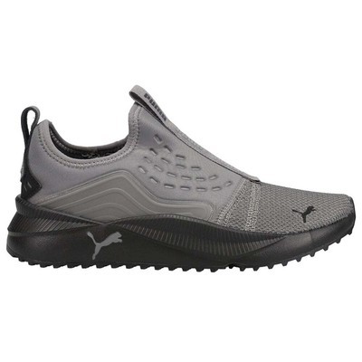 

Puma Pacer Future Slip On Youth Boys Серые кроссовки Повседневная обувь 38265405, Grey, Puma Pacer Future Slip On Youth