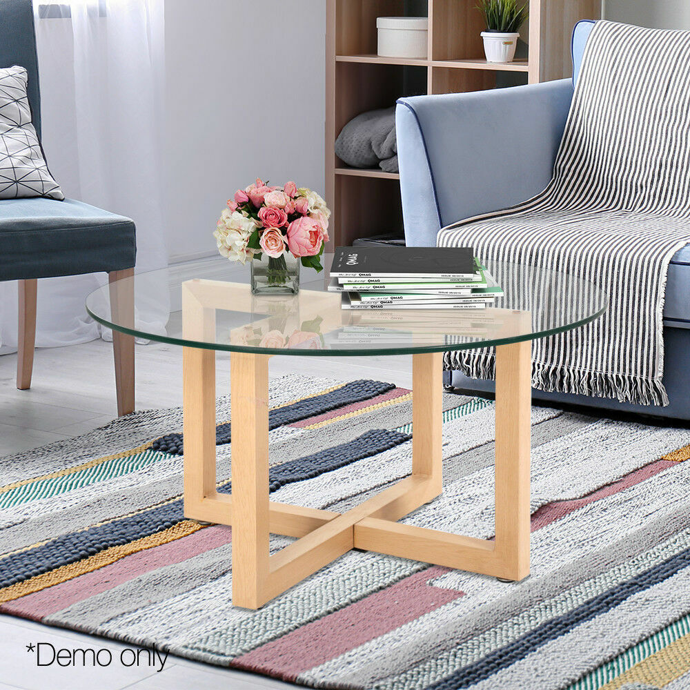 Glass Round Coffee Tables