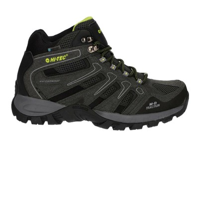 HI-TEC HI-TEC MENS TORCA MID WATERPROOF WALKING BOOTS GREY SPORTS OUTDOORS BREATHABLE