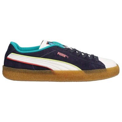 Puma Suede Crepe Mmq Sail To Bay Мужские синие кроссовки на шнуровке Повседневная обувь 388149