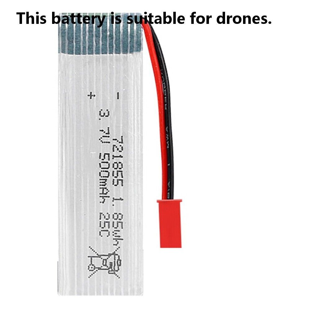 Rechargeable 3.7V 721855 20C 500Mah Li-Polymer Li Battery Fo