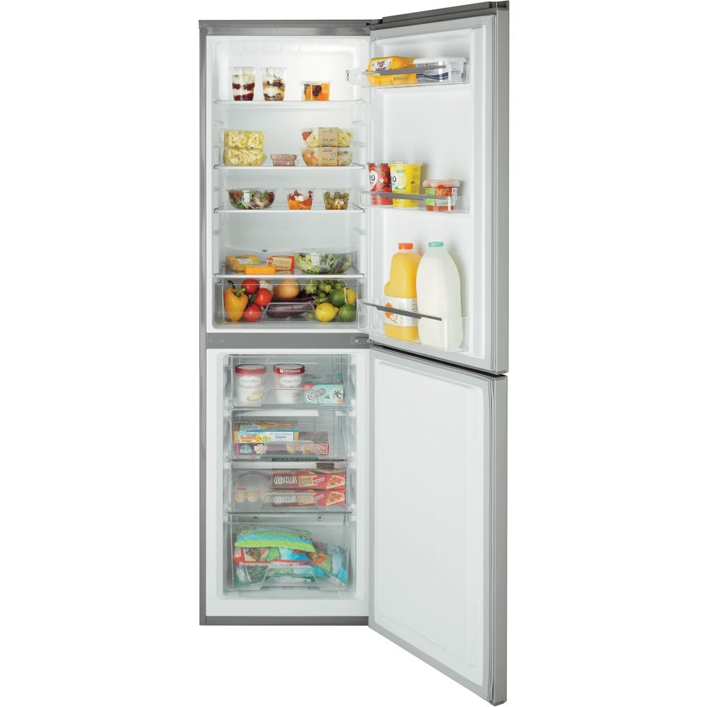 Hotpoint freestanding Fridge Freezer Graphite in Nottingham City