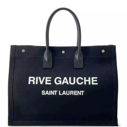 Saint Laurent Rive Gauche Vintage YSL Fall 1984 Black Red Saint Laurent Rive Gauche Vintage YSL Fall 1984 Black Red