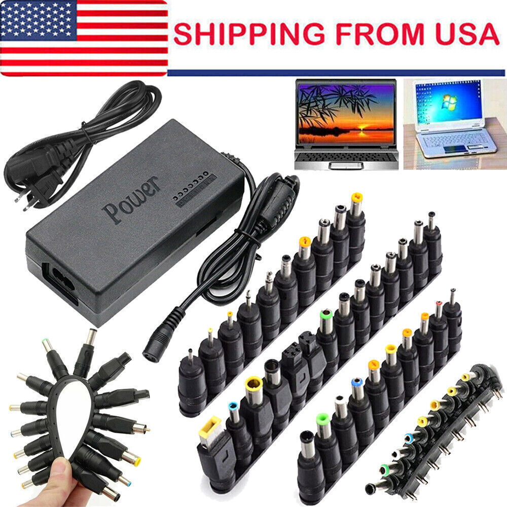 8/34/42 Tips 96W Universal Power Supply Charger for Laptop Notebook AC/DC Power