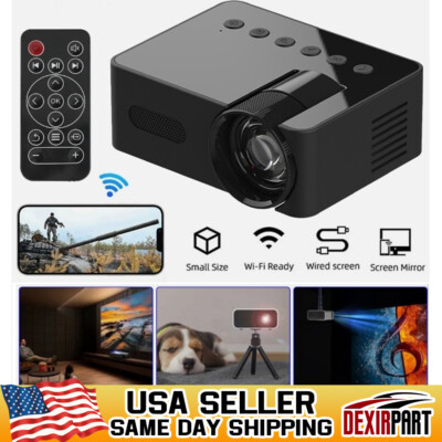 Projector Mini Projector Full HD 1080P Portable Home Theater Video Projector