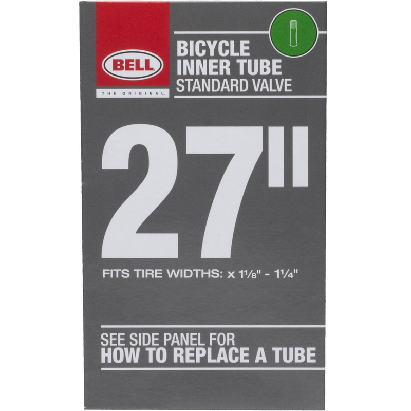 Standard Schrader Bicycle Inner Tube, 27