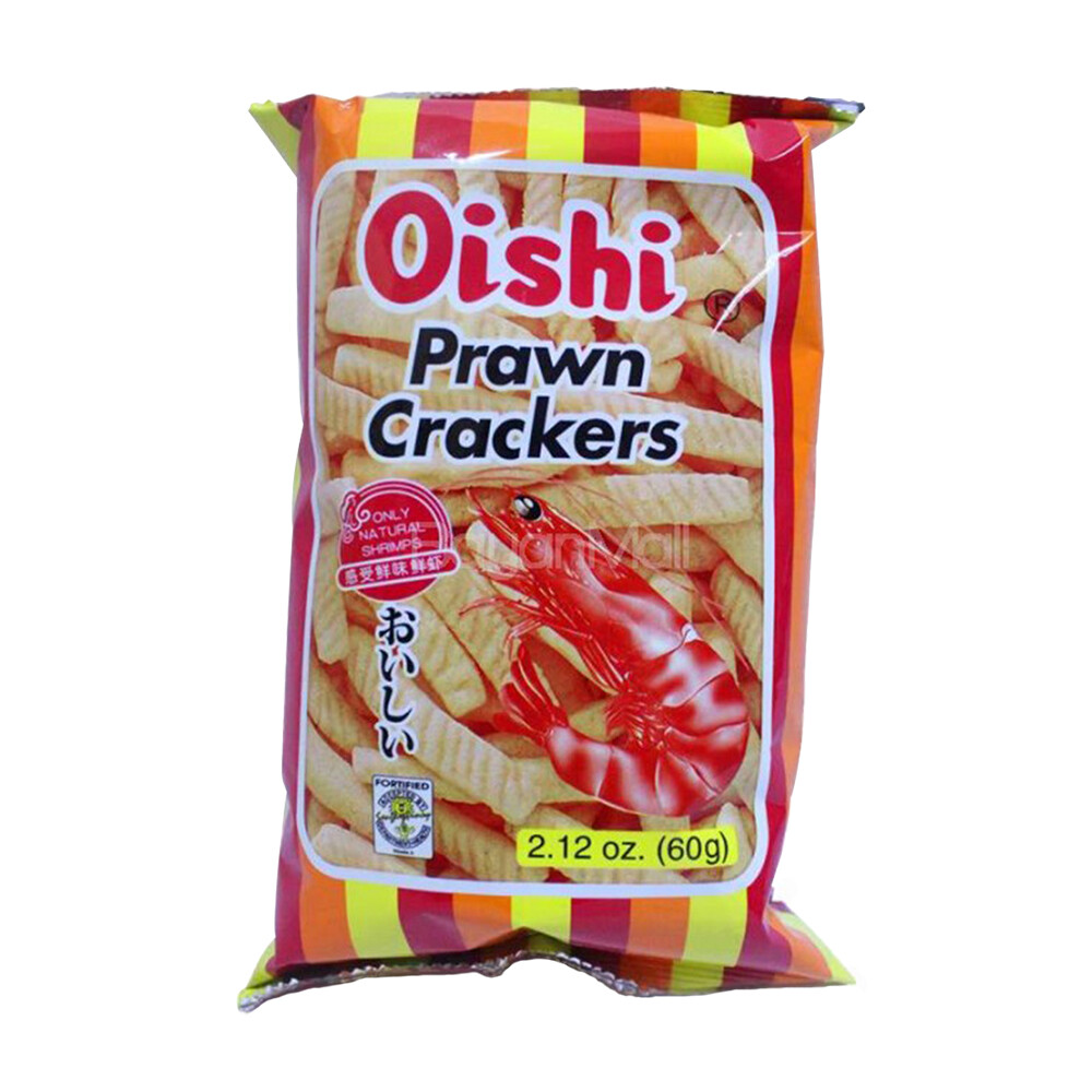 Купить Чипсы Oishi Prawn Crackers Original Flavor 60g в интернет ...