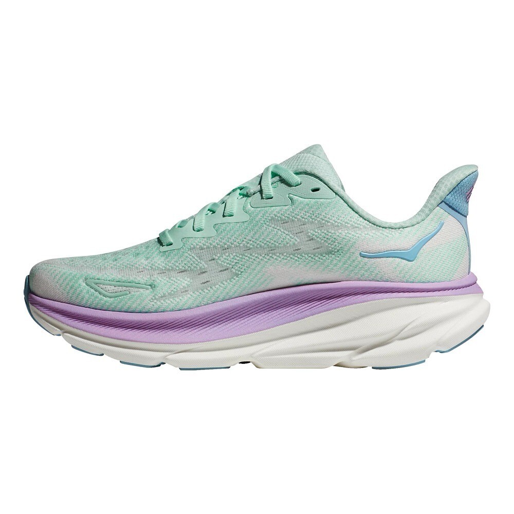 Pre-owned Hoka Women's  Clifton 9 | Ocean Lilac | Various Wide Sizes | Brand With Box In Purple