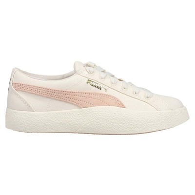 

Кроссовки Puma Love In Bloom Lace Up Womens Size 5.5 M Повседневная обувь 375065-01, Off white, Puma Love In Bloom Lace Up