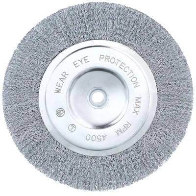 Wire Wheel Brush 8 Inch Coarse Bench Grinder Metal Polishing Tool Accessory NEW