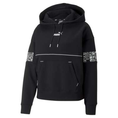 

Женская черная повседневная верхняя одежда с капюшоном Puma Power Safari Logo 67175201, Черный