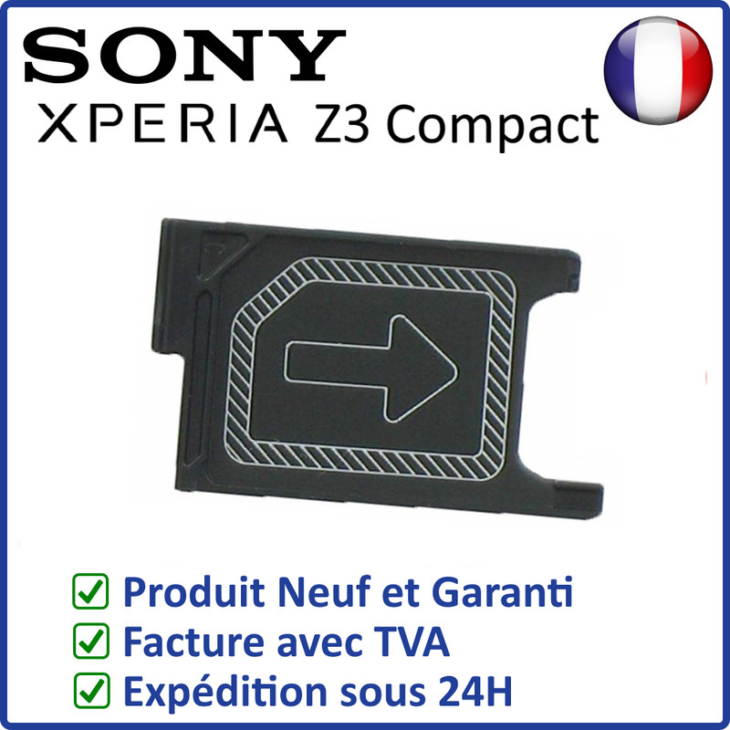 Tiroir Plateau De La Carte Sim Du Sony Xperia Z3 Compact D5803 -Tray Card Holder