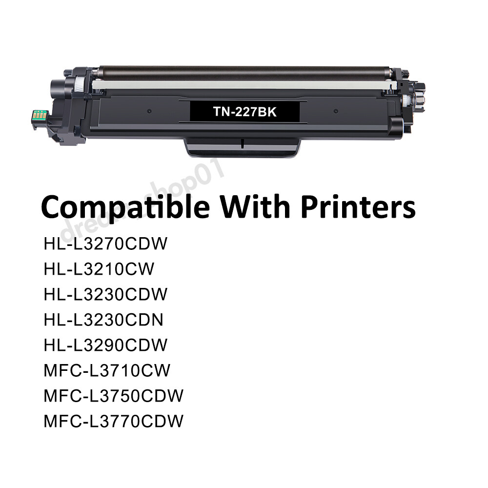 Compatible For Brother TN223 TN227 Toner MFC-L3770CDW HL-L3270CDW L3290CDW Lot