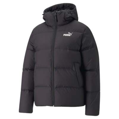 

Puma Down Puffer Full Zip Jacket Женская черная повседневная спортивная верхняя одежда 84998801, Черный, Puma Down Puffer Full Zip Jacket