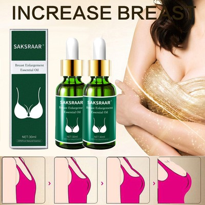 2X Breast Enhancement Essential Oil Bust Firming Lifting Breast Enlargement Oil