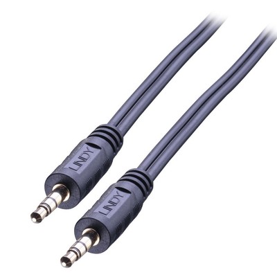 LINDY Audiokabel Stereo 3.5mm/3.5mm M/M 20m ACC NEW
