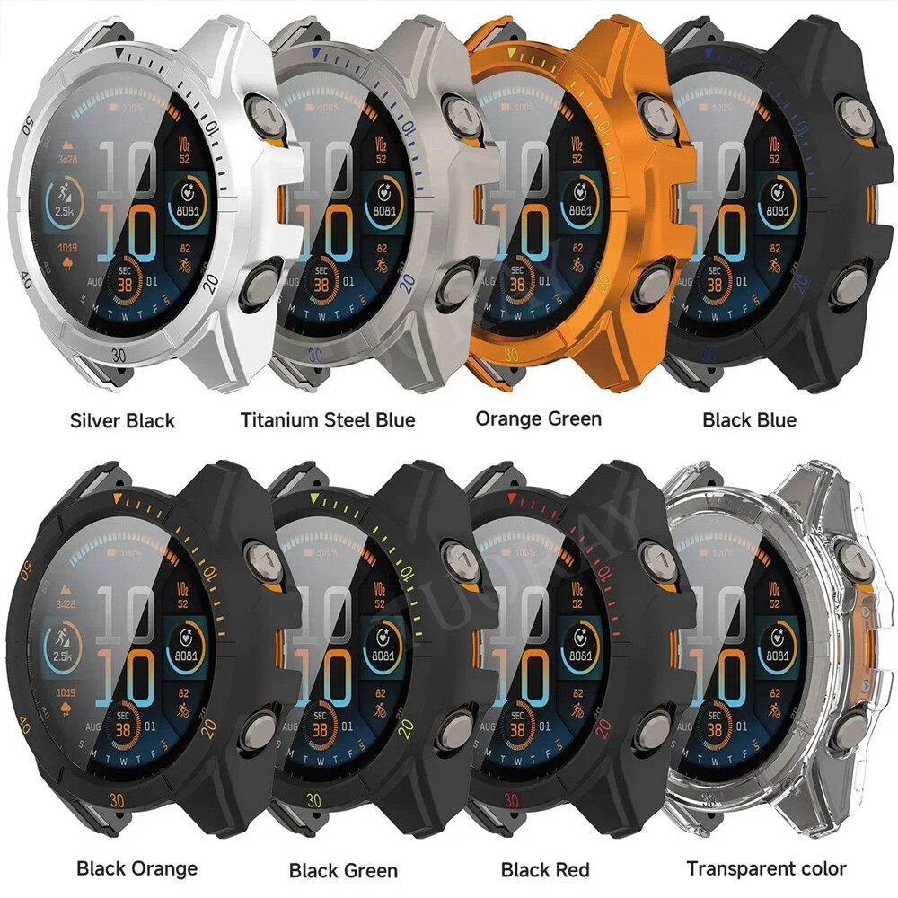 6-Pack Garmin Tactix 8 51mm Screen Protectors - Soft TPU HD Clear Scratch Resistant Films
