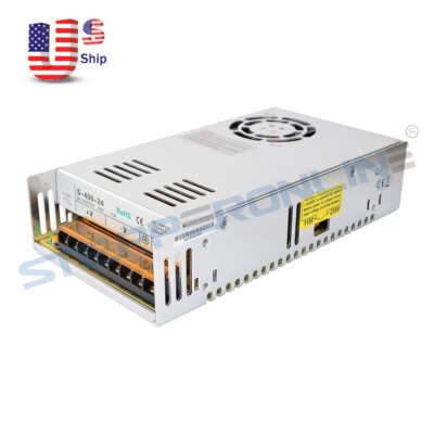 DC24V 400W 16.7A Switching Power Supply 115V/230V for 3D Printer CNC Router