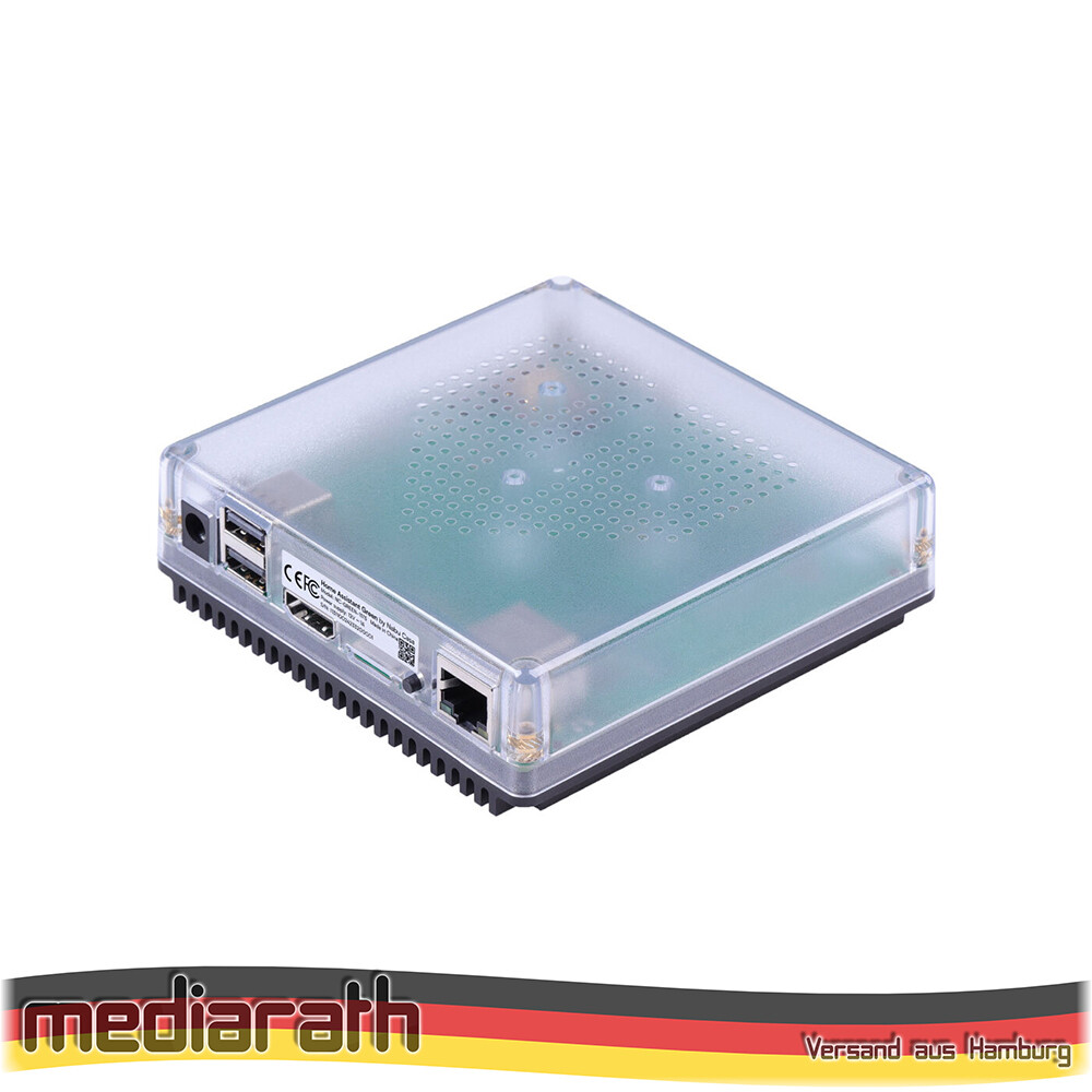 Home Assistant Green Smart Home Hub, 2X USB, Gigabit LAN, MicroSD