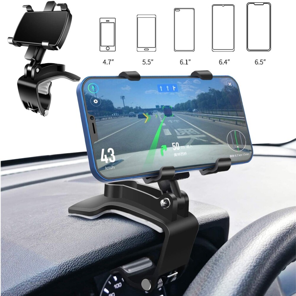 Universal 360&deg; Car Dashboard Phone Mount Holder For Cell Ph