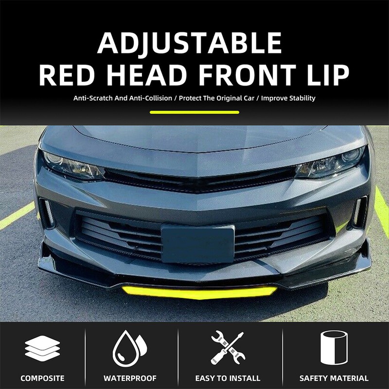 For infiniti Q60 Q70 G37 Glossy Black Front Bumper Lip