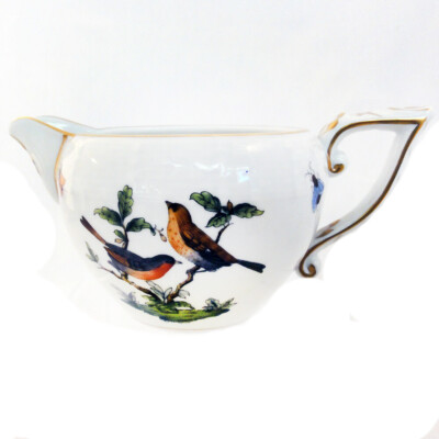 HEREND ROTHSCHILD BIRD Demi Creamer 2.6 tall NEW NEVER USED 648/RO9 Orsier Shape