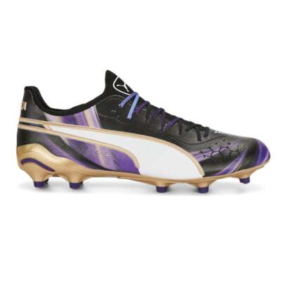 

Футбольные бутсы Puma King Ultimate Elements Firm GroundAg мужские черные кроссовки Athl, Черный, Puma King Ultimate Elements Firm GroundAg Soccer Cleats