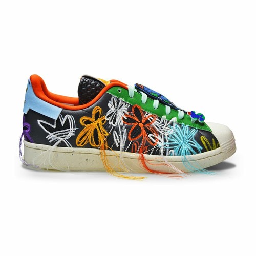 

Мужские кроссовки Sean Wotherspoon x Adidas Superstar AEC Super Earth GX3823 черные, Черный