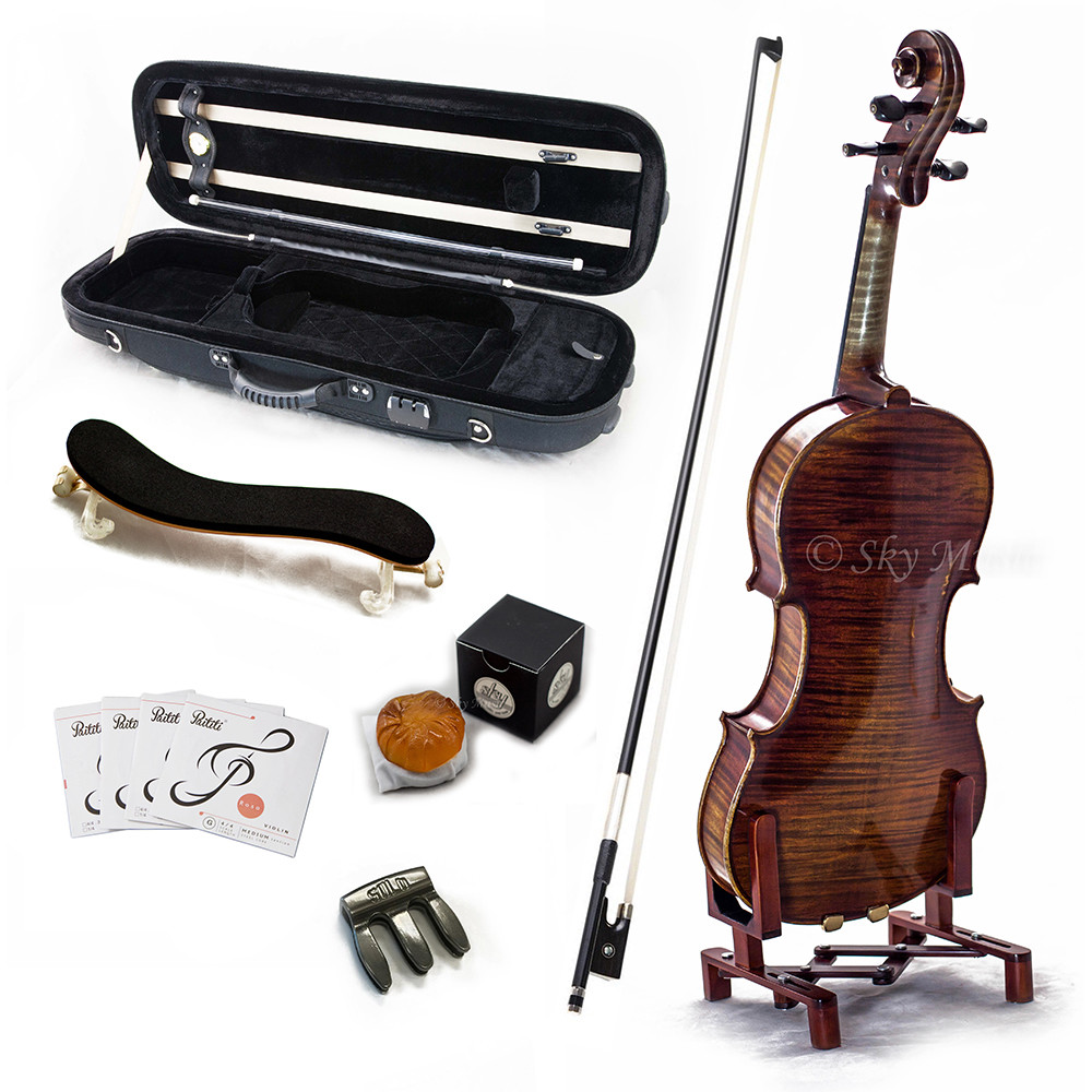SKY AA+ Maple 4/4 Size VN512 Violin Grand Master Series Professional