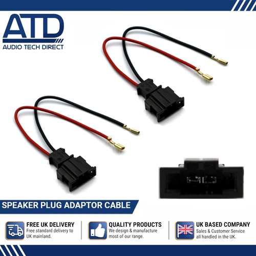 Autoleads SAK-2009 Lautsprecher-Adapter Für Mercedes SLK W170 – Einfacher Einbau Von Aftermarket-Lautsprechern