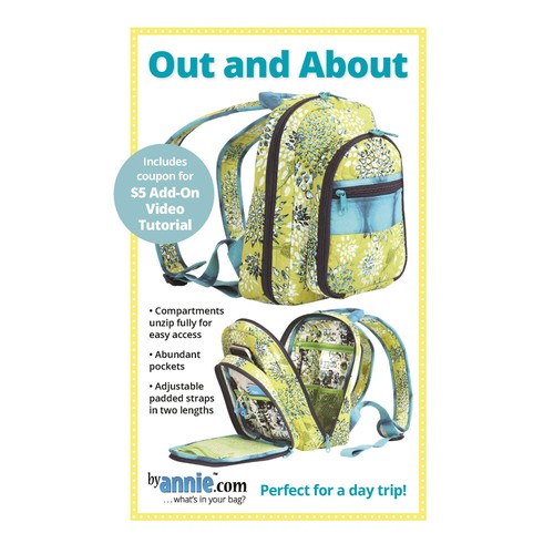 Quilting Sewing By Annie Out and About Pattern Only