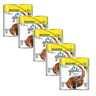 Glade Automatic Spray Air Freshener Refill Cashmere Woods, 6.2 Ounce 10 Pack
