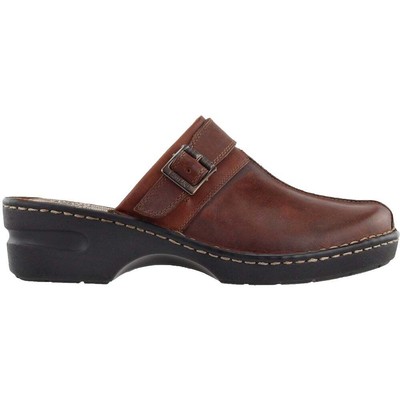 

Eastland Mae Mules Womens Size 8.5 W Flats Casual 3889-02, Коричневый, Eastland Mae Mules