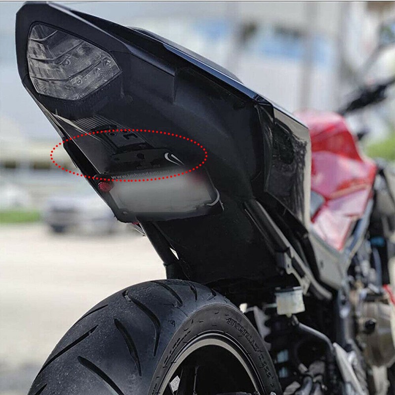 Universal License Motorcycle Number Holder Plate Tidy Tail Bracket For Lexmoto