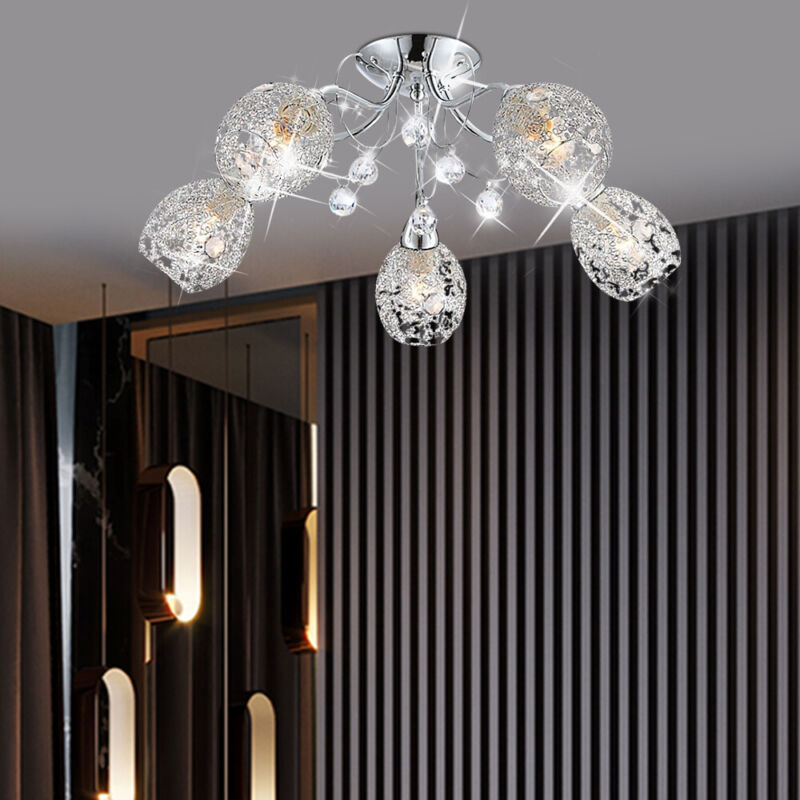 LED Kristall Kronleuchter Deckenlampe Deckenleuchte Lampe Beleuchtung Wohnzimmer