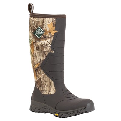 Pre-owned Muck Boots Muck Boot Apex Pro 16 Inch Insulated Pull On Mens Brown, Green Casual Boots Apm