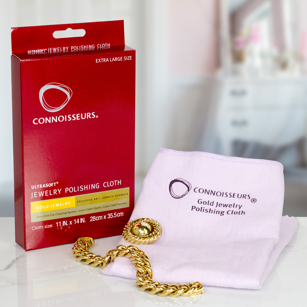 Connoisseurs Ultrasoft Large GOLD Jewellery Polishing Cleaning Tarnish