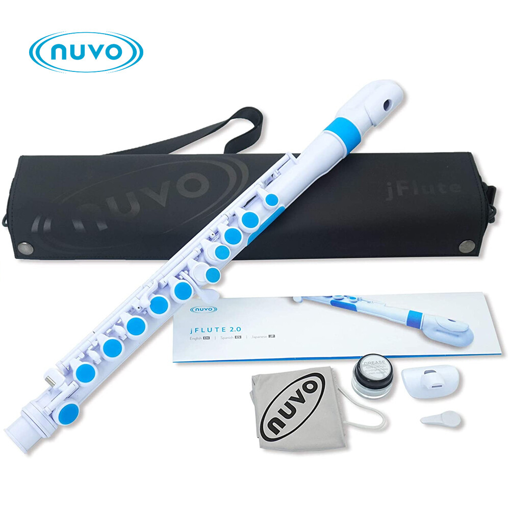 NUVO STUDENT FLUTE 2.0 フルート Amazon.com: Nuvo Student Flute - Black/Blue : Musical