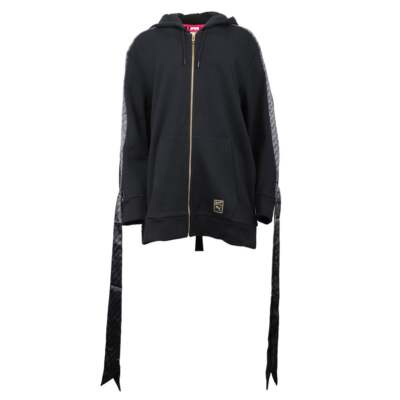 

Puma Barbie Full Zip Hoodie Женская Черная Повседневная Верхняя Одежда 576768-01, Черный