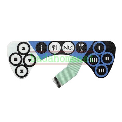 For Keyboard Keysheet Keypad Membrane ABB DSQC679 3HAC028357-001 Teach Pendant